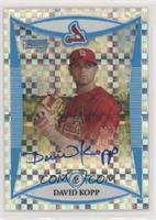 Prospect Autographs - David Kopp #/250