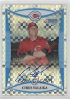 Prospect Autographs - Chris Valaika #/250