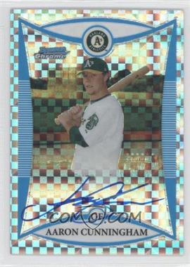 2008 Bowman Chrome - Prospects - X-Fractor #BCP275 - Prospect Autographs - Aaron Cunningham /250