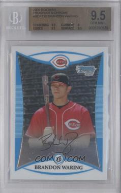 2008 Bowman Chrome - Prospects #BCP110 - Brandon Waring [BGS 9.5 GEM MINT]