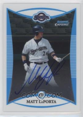 2008 Bowman Chrome - Prospects #BCP113 - Prospect Autographs - Matt LaPorta