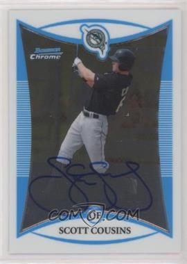 2008 Bowman Chrome - Prospects #BCP128 - Prospect Autographs - Scott Cousins