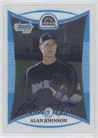 Prospect Autographs - Alan Johnson [Good to VG‑EX]