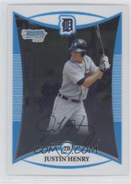 2008 Bowman Chrome - Prospects #BCP233 - Justin Henry