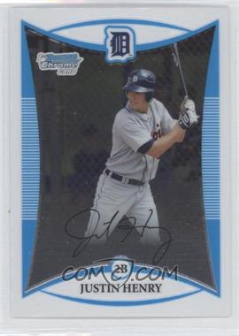 2008 Bowman Chrome - Prospects #BCP233 - Justin Henry