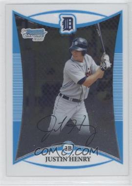 2008 Bowman Chrome - Prospects #BCP233 - Justin Henry