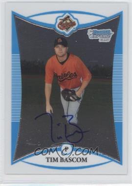 2008 Bowman Chrome - Prospects #BCP250 - Prospect Autographs - Tim Bascom