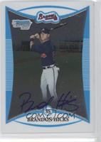 Prospect Autographs - Brandon Hicks