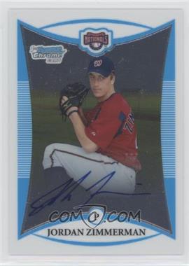 2008 Bowman Chrome - Prospects #BCP254 - Prospect Autographs - Jordan Zimmermann