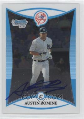 2008 Bowman Chrome - Prospects #BCP256 - Prospect Autographs - Austin Romine