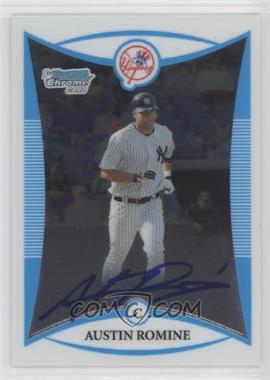 2008 Bowman Chrome - Prospects #BCP256 - Prospect Autographs - Austin Romine