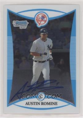 2008 Bowman Chrome - Prospects #BCP256 - Prospect Autographs - Austin Romine