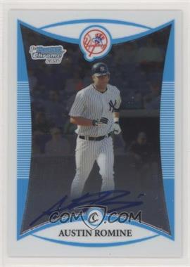 2008 Bowman Chrome - Prospects #BCP256 - Prospect Autographs - Austin Romine