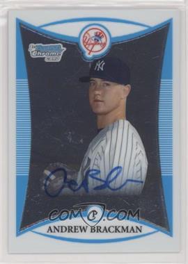 2008 Bowman Chrome - Prospects #BCP271 - Prospect Autographs - Andrew Brackman [EX to NM]