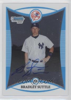 2008 Bowman Chrome - Prospects #BCP277 - Prospect Autographs - Bradley Suttle