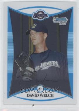 2008 Bowman Chrome - Prospects #BCP66 - David Welch