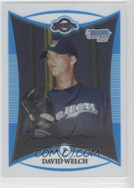 2008 Bowman Chrome - Prospects #BCP66 - David Welch