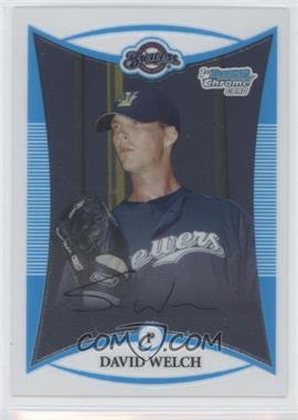 2008 Bowman Chrome - Prospects #BCP66 - David Welch