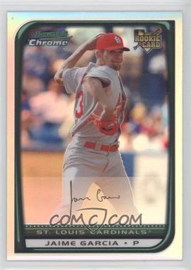 2008 Bowman Draft Picks & Prospects - [Base] - Chrome Refractor #BDP17 - Jaime Garcia