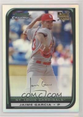 2008 Bowman Draft Picks & Prospects - [Base] - Chrome Refractor #BDP17 - Jaime Garcia