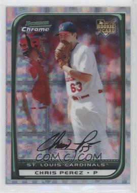 2008 Bowman Draft Picks & Prospects - [Base] - Chrome X-Fractor #BDP29 - Chris Perez /199