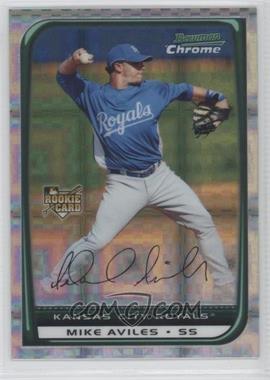 2008 Bowman Draft Picks & Prospects - [Base] - Chrome X-Fractor #BDP3 - Mike Aviles /199