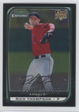 2008 Bowman Draft Picks & Prospects - [Base] - Chrome #BDP36 - Rich Thompson