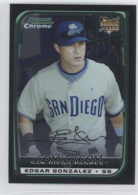 2008 Bowman Draft Picks & Prospects - [Base] - Chrome #BDP44 - Edgar Gonzalez