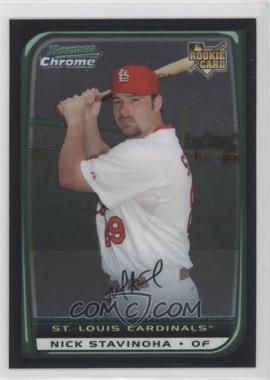 2008 Bowman Draft Picks & Prospects - [Base] - Chrome #BDP49 - Nick Stavinoha