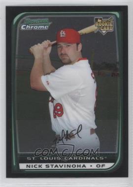 2008 Bowman Draft Picks & Prospects - [Base] - Chrome #BDP49 - Nick Stavinoha