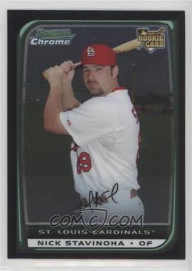 2008 Bowman Draft Picks & Prospects - [Base] - Chrome #BDP49 - Nick Stavinoha