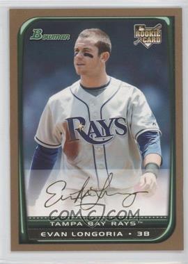 2008 Bowman Draft Picks & Prospects - [Base] - Gold #BDP27 - Evan Longoria