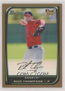 2008 Bowman Draft Picks & Prospects - [Base] - Gold #BDP36 - Rich Thompson