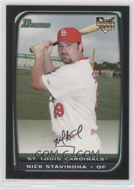 2008 Bowman Draft Picks & Prospects - [Base] #BDP49 - Nick Stavinoha