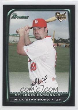 2008 Bowman Draft Picks & Prospects - [Base] #BDP49 - Nick Stavinoha