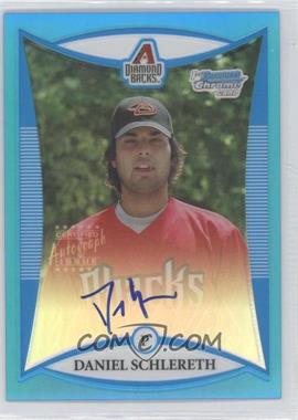 2008 Bowman Draft Picks & Prospects - Prospects - Chrome Blue Refractor #BDPP119 - Daniel Schlereth /150