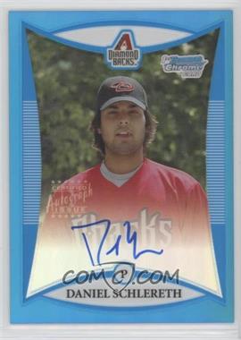 2008 Bowman Draft Picks & Prospects - Prospects - Chrome Blue Refractor #BDPP119 - Daniel Schlereth /150