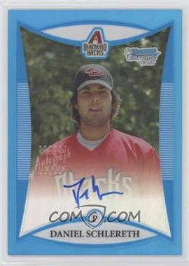 2008 Bowman Draft Picks & Prospects - Prospects - Chrome Blue Refractor #BDPP119 - Daniel Schlereth /150