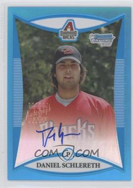 2008 Bowman Draft Picks & Prospects - Prospects - Chrome Blue Refractor #BDPP119 - Daniel Schlereth /150