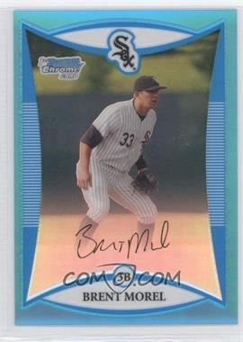 2008 Bowman Draft Picks & Prospects - Prospects - Chrome Blue Refractor #BDPP49 - Brent Morel /99