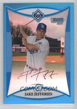 2008 Bowman Draft Picks & Prospects - Prospects - Chrome Blue Refractor #BDPP55 - Jake Jefferies /99