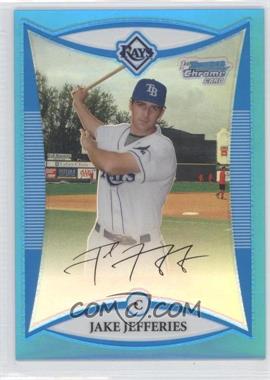 2008 Bowman Draft Picks & Prospects - Prospects - Chrome Blue Refractor #BDPP55 - Jake Jefferies /99