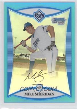 2008 Bowman Draft Picks & Prospects - Prospects - Chrome Blue Refractor #BDPP65 - Mike Sheridan /99