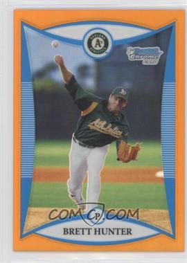 2008 Bowman Draft Picks & Prospects - Prospects - Chrome Orange Refractor #BDPP34 - Brett Hunter /25