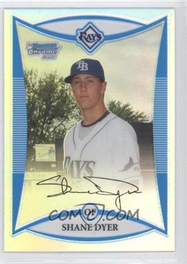 2008 Bowman Draft Picks & Prospects - Prospects - Chrome Refractor #BDPP16 - Shane Dyer