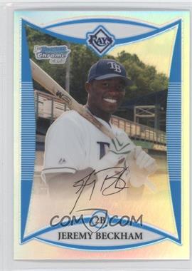 2008 Bowman Draft Picks & Prospects - Prospects - Chrome Refractor #BDPP23 - Jeremy Beckham