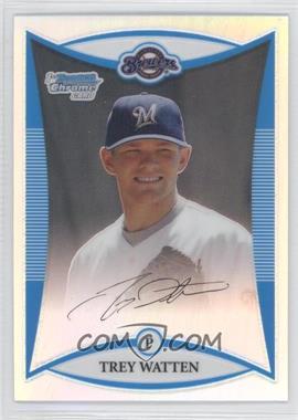 2008 Bowman Draft Picks & Prospects - Prospects - Chrome Refractor #BDPP27 - Trey Watten