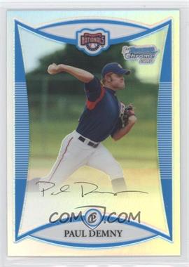 2008 Bowman Draft Picks & Prospects - Prospects - Chrome Refractor #BDPP38 - Paul Demny