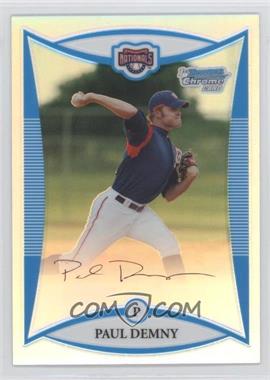 2008 Bowman Draft Picks & Prospects - Prospects - Chrome Refractor #BDPP38 - Paul Demny