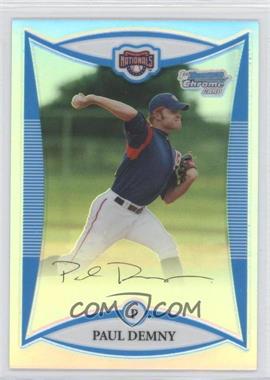 2008 Bowman Draft Picks & Prospects - Prospects - Chrome Refractor #BDPP38 - Paul Demny